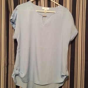 Never worn powder blue sleeveless top